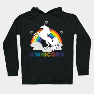 Jewnicorn - Jewish Unicorn Jew Funny Gift Hoodie